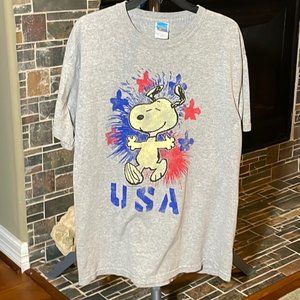 Snoopy USA Patriotic T-Shirt